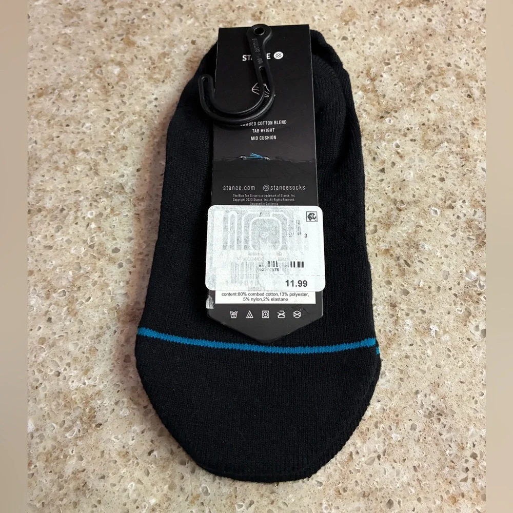 NWT Stance ICON CASUAL TAB SOCKS Size Small - Picture 4 of 4